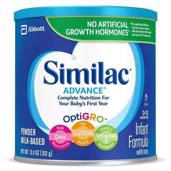 Similac Advance Powder Can 12.4 oz., PK6, Similac, Mfr#: 55957